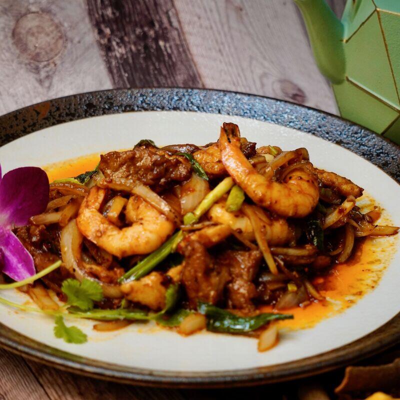 Mongolian Triple Delight