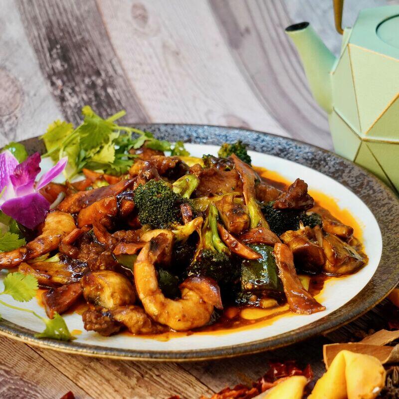 Hunan Triple Delight
